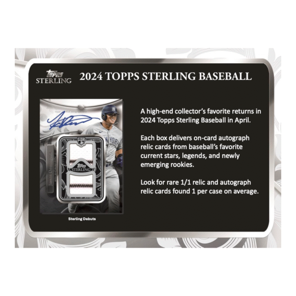 2024 Topps Sterling Baseball Hobby Box - Image 2