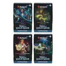 MTG Murders at Karlov Manor -Set of 4- Commander Decks