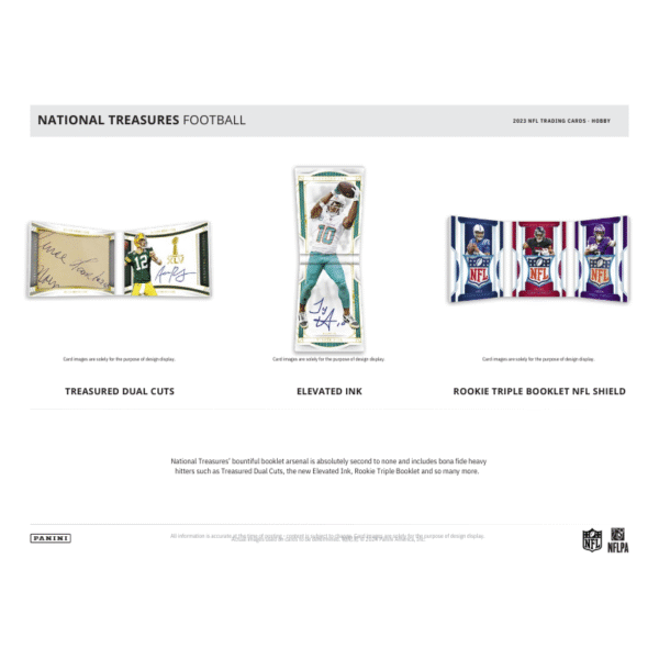 2023 Panini National Treasures Football Hobby Box - Image 3
