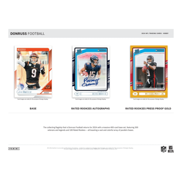 2024 Panini Donruss Football Hobby Box - Image 2