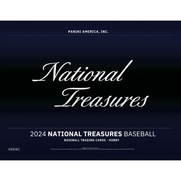 2024 Panini National Treasures Baseball Hobby Box - Image 2